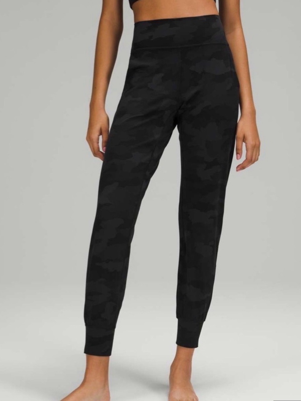 Lululemon Align High-Rise Jogger 28" Heritage 365 Camo Deep Coal Size 8